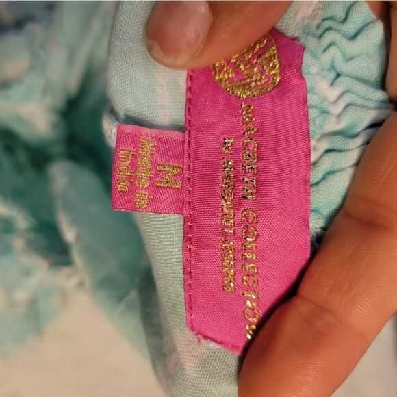 Macbeth collection off shoulder bell sleeve blouse by margaret joseph - Picture 3 of 5